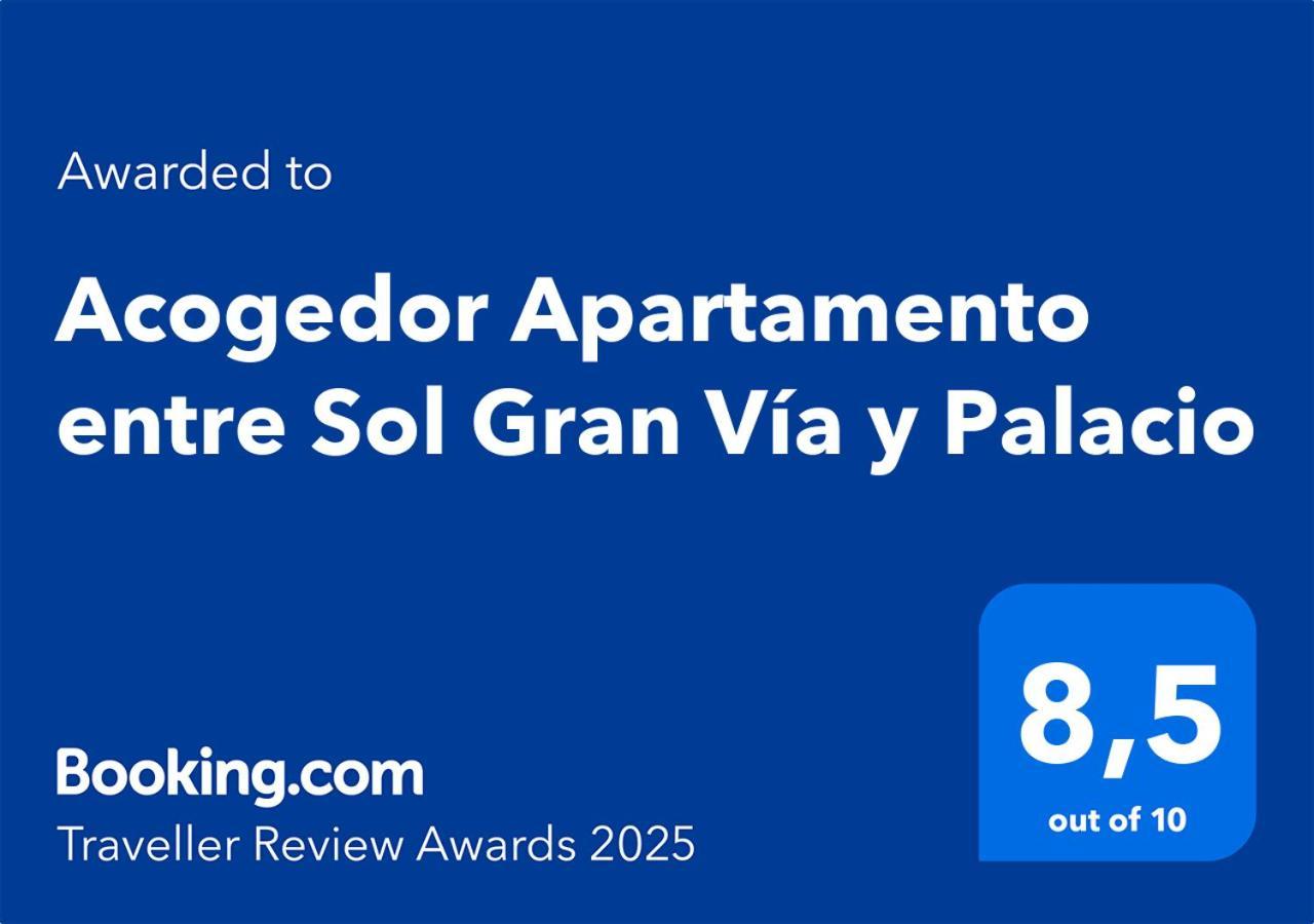 Acogedor Apartamento Entre Sol Gran Via Y Palacio マドリード エクステリア 写真